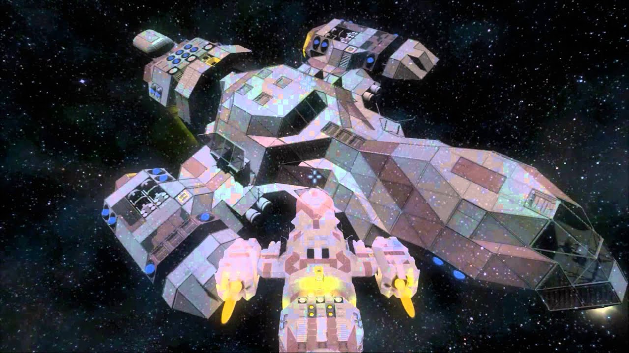 Space Engineers - Firefly Style Ship (VTOL TEST) - YouTube