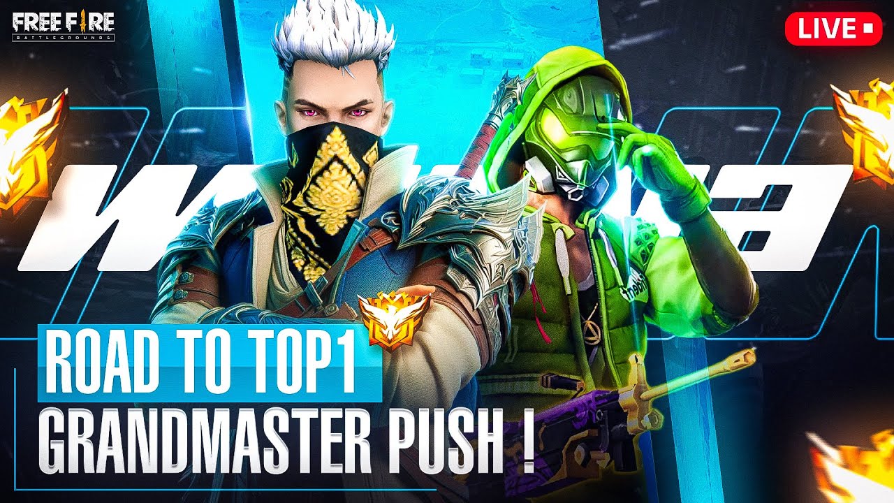Grandmaster Live Rank Push Free Fire Telugu - Munna Bhai is Live ...
