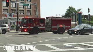 Boston Fire Department Engine 10 Responding