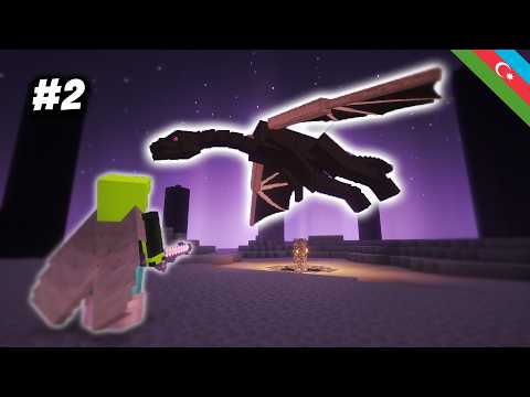 Ender Əjdaha ilə qarşı-qarşıya | End'də başlayaraq Minecraft'ı bitirmək