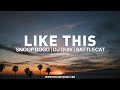 Snoop Dogg x DJ Quik x Battlecat West Coast G-Funk type beat "Like This"