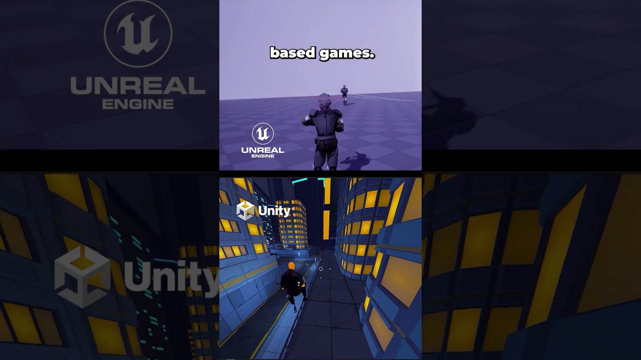 I Made the Same Game in 2 Engines #unity #unrealengine #gamedev #gamedevlife #gaming