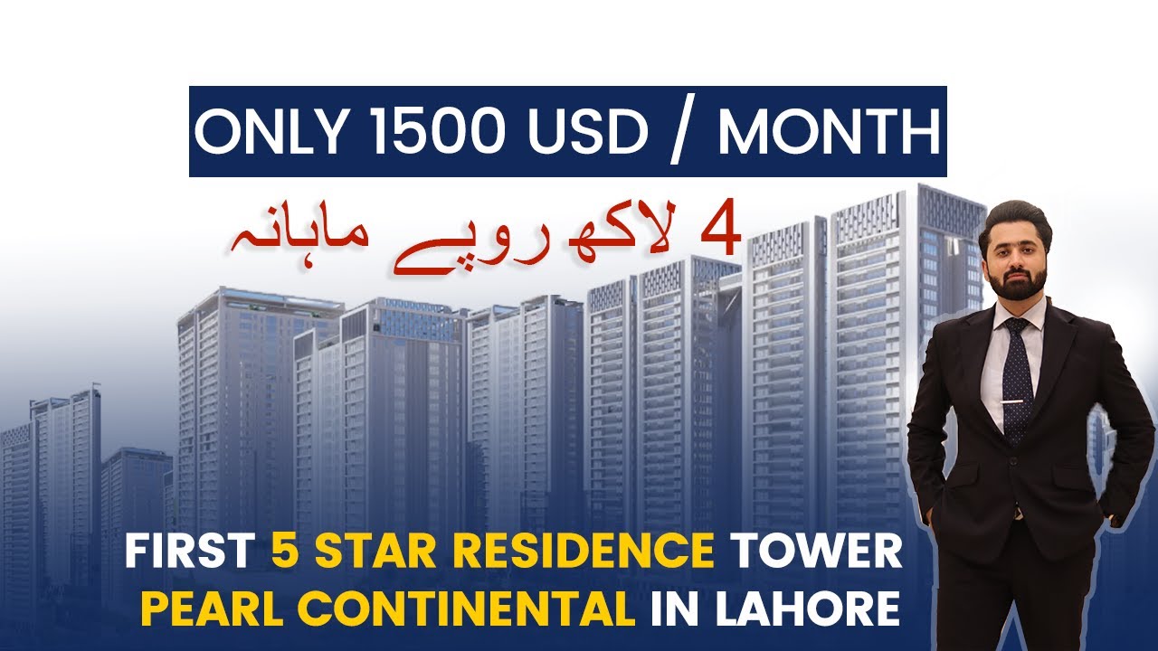 Presenting to you one of the most luxurious apartments in Lahore.