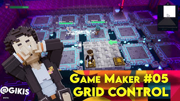 Game Maker Tutorial #5 | Grid Control Interface | TheSandboxGame