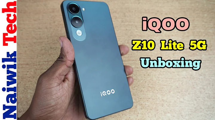 iQOO Z10 Lite 5G Phone [ Retail Unit ] Unboxing