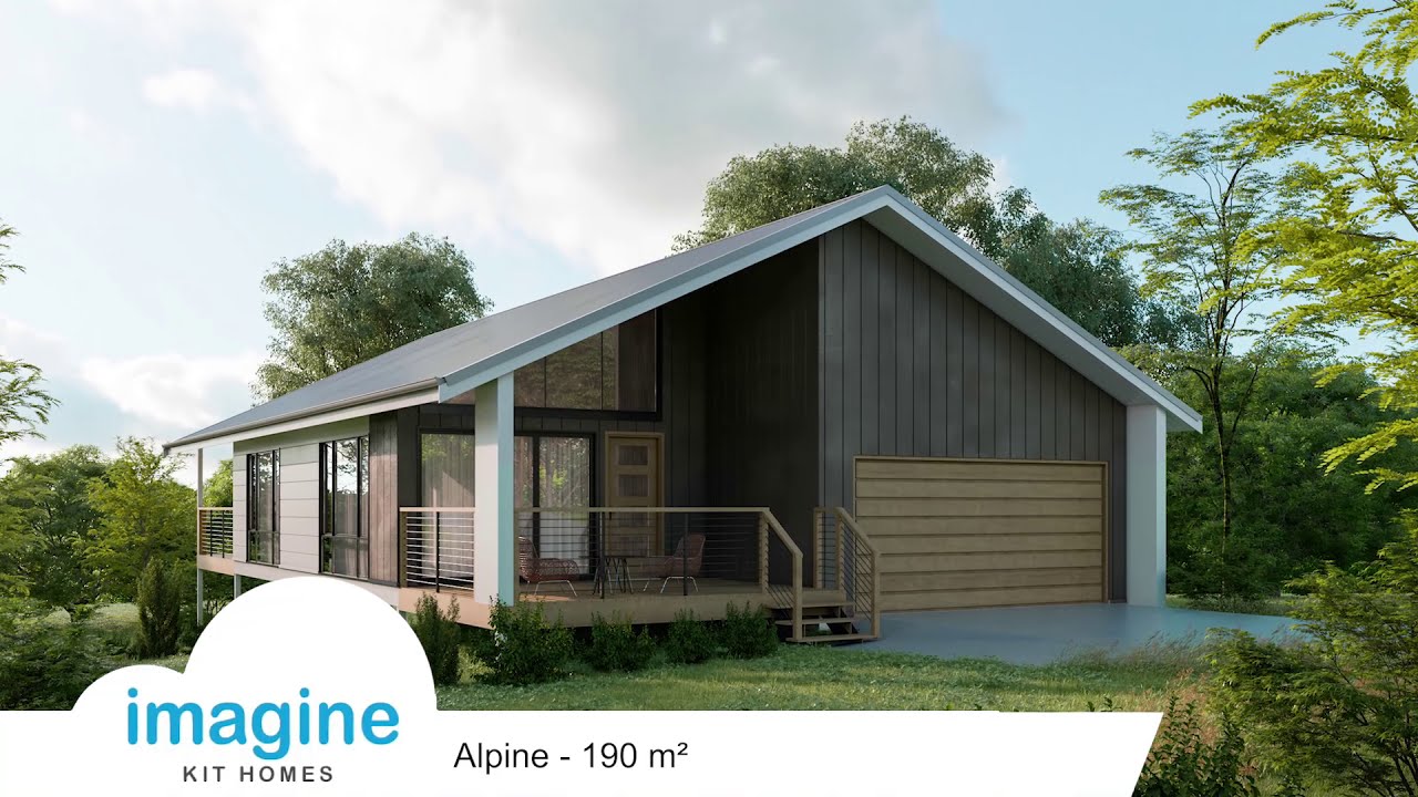 Alpine Steel Frame Kit Home Built On