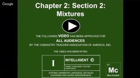Pearson Chapter 2: Section 2: Mixtures