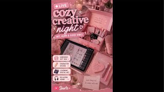 πβ¨ Cozy Creative Night | Unboxing, Character Design & Art ASMR | LIVE β¨π