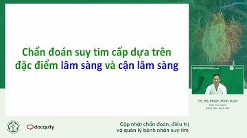 Cập nhật chẩn đoán, điều trị và quản lý bệnh nhân suy tim