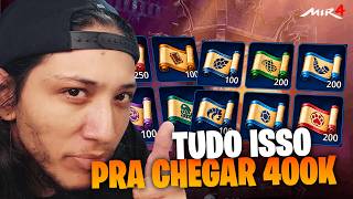 O Evento me obrigou a fazer 1400 Invocações no MIR4