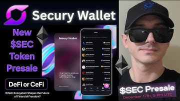 $SEC - SECURY TOKEN PRESALE CRYPTO COIN HOW TO BUY SEC ICO ETHEREUM BLOCKCHAIN ETH UNISWAP DEFI CEFI