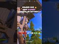 These Fortnite settings feel like AIMBOT 😭🔥#fortnitesettings #shorts #fortniteranked