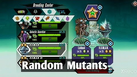 Mutants Genetic Gladiators Random Mutants (Part-17) : MGG