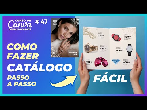 Como criar um catálogo de produtos no Canva de modo fácil e profissional