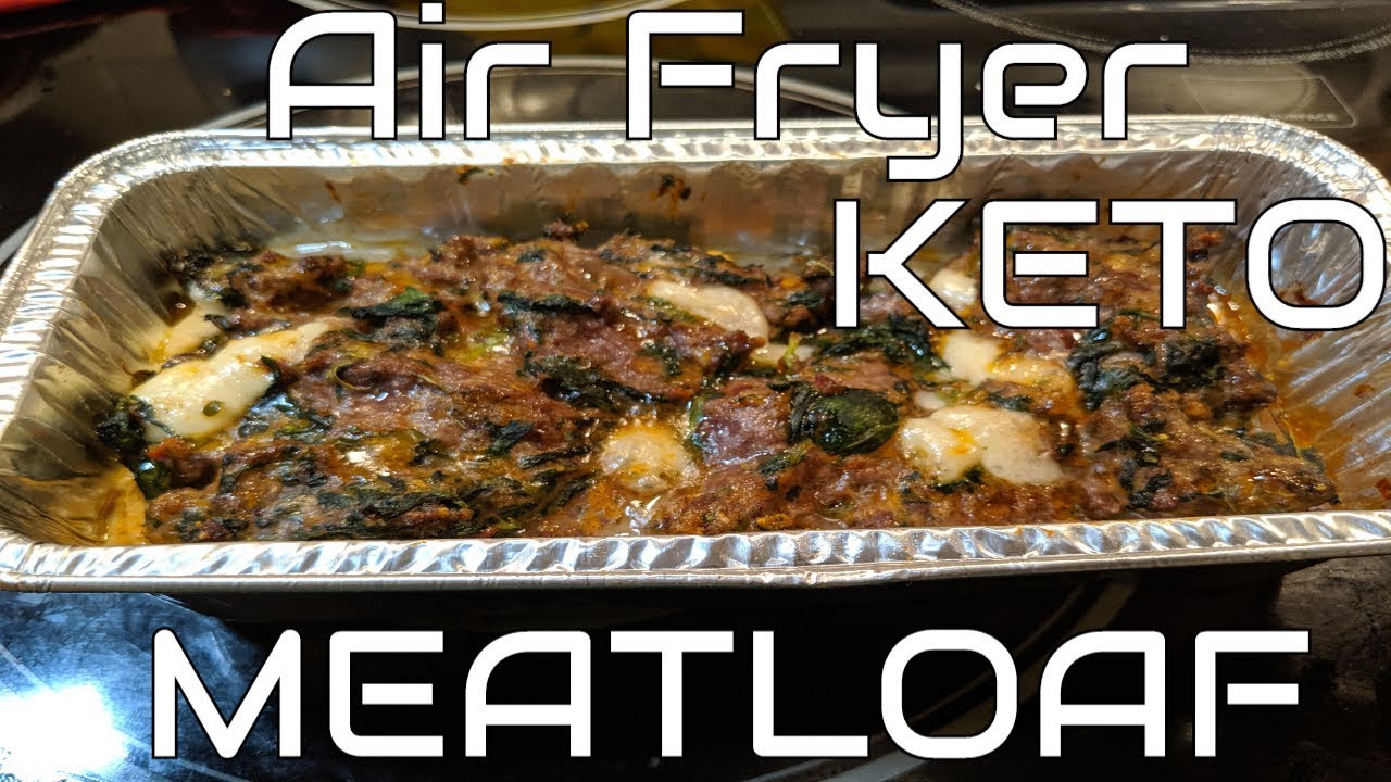 LiVE! Air Fryer Meatloaf! Keto Low Carb A Week In Keto YouTube