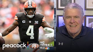 Further clarity on Browns’ Deshaun Watson’s injury is 'warranted' | Pro Football Talk | NFL on NBC