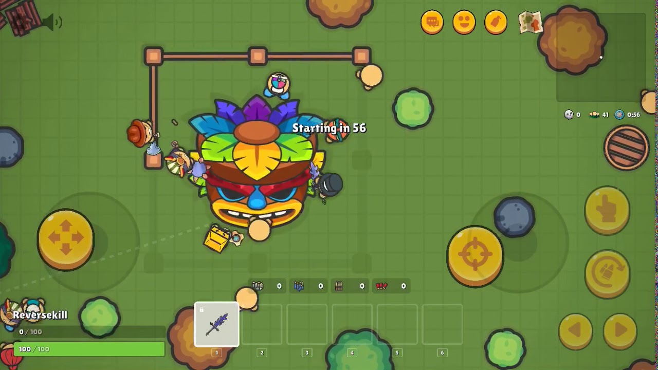 The lag on Zombs royals.io YouTube