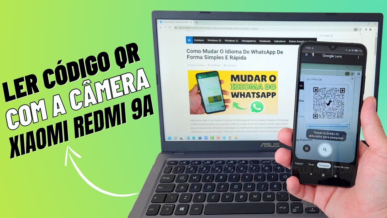 COMO LER C DIGO QR USANDO A C MERA DO CELULAR XIAOMI REDMI 9A YouTube como-ler-c-digo-qr-usando-a-c-mera-do-celular-xiaomi-redmi-9a-youtube