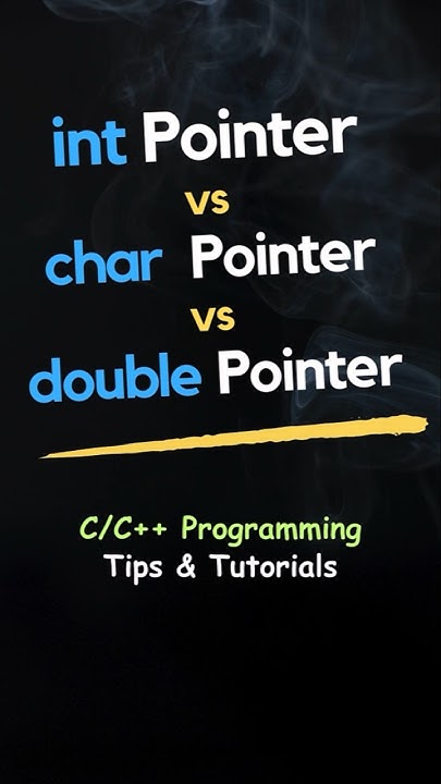Int pointer vs char pointer in C? Difference between int* and char* in ...