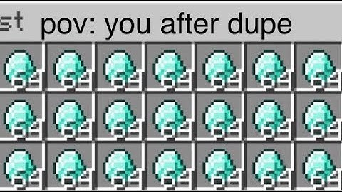 Minecraft 1.16.201 Duplication Glitch(Works on Realms)