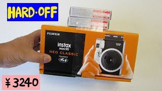 ハードオフでチェキ、 instax mini 90 を買いました。でもこれinstax mini 90の持病なのかな……？ Weakness? of instax mini 90