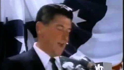 Ronald Reagan slams the hippies