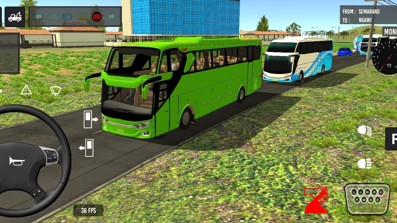 Coach Bus Simulator India Off Road Driving Bus Game Simulator 2025 Gameplay Video 