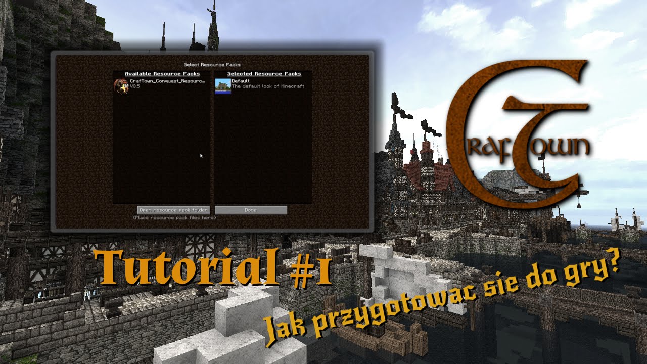 Craftown Tutorial #1 - Jak przygotować się do gry?