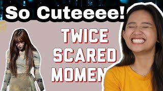 TWICE scared moments Reaction | They are so CUTE!!