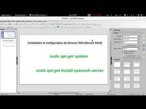 Configuration serveur ssh Ubuntu debian