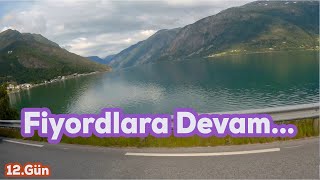 Motosikletle Nordkapp | 12.Gün Tindevegen Dağ Yolları  6  | Ardal / Norveç