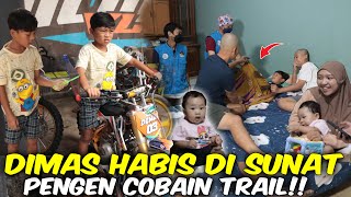 BUNDA DAN SINOK PANIK NEMENIN KAK DIMAS SUNAT!!