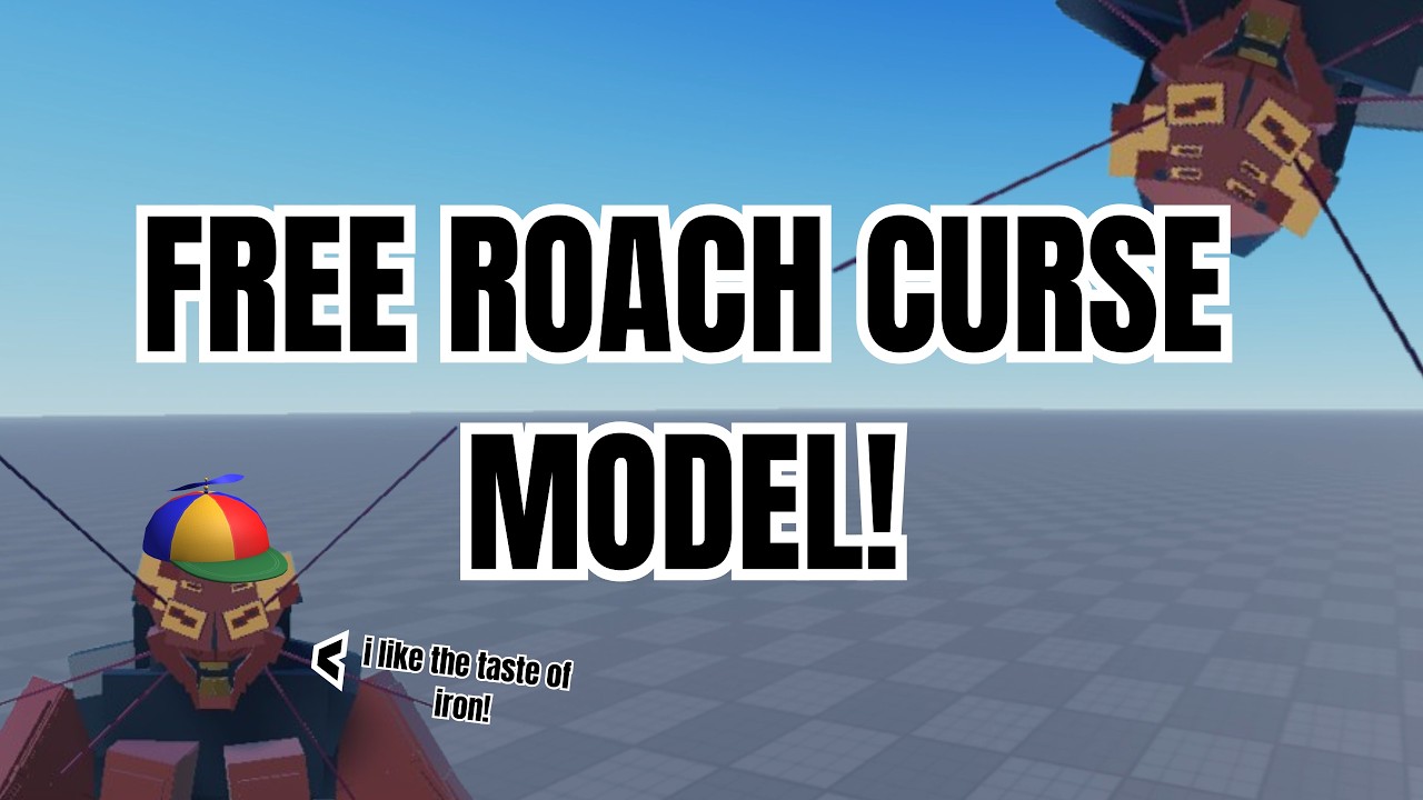 FREE JJS ROACH CURSE MODEL PACK! - YouTube