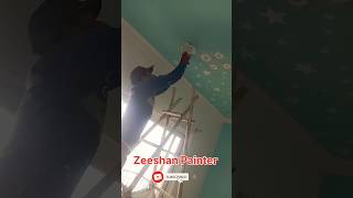 Ceiling Stars Design by Zeeshan Paintershortviral video