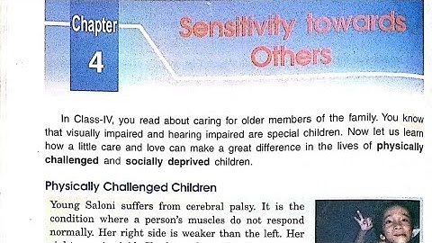 Sensitivity towards others//DAV Class  5//  S.ST// Lesson- 4