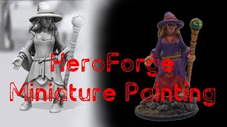 Painting the HeroForge Giveaway Miniature
