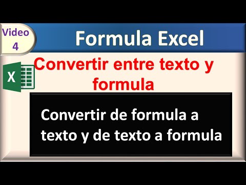 Video: ¿Cómo copio texto en Excel con fórmulas?