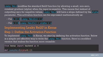 Implementing Leaky ReLU in Keras