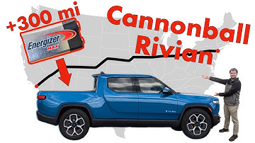 Can a Heavily Modified Rivian Take the EV Cannonball Record?