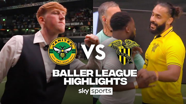 Angry Ginge celebrates again 🕺 | Yanited vs F.C. RTW | Baller League Highlights