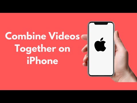 Video: Kā savienot videoklipus iPhone tālrunī?