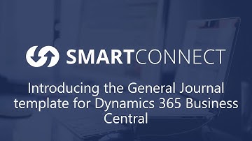 Introducing the Business Central General Journal template for SmartConnect.com