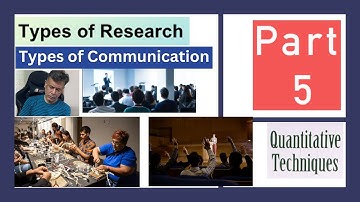 BCA V Sem. NEP – Quant. Techniques – Important Q & A – Part 5 – MadhavanSV