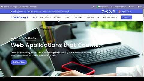 Corpomate Theme v14 - Dynamic Blogs Odoo