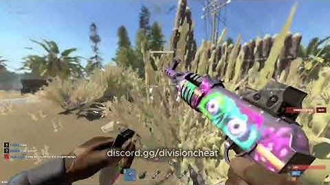 LEGIT CHEATING on WIPE DAY with RUST CHEATS... FT DIVISION