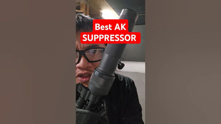 AK's get suppressors too:  best ak suppressor!  The Deadair Wolverine #deadair #silencer #suppressor
