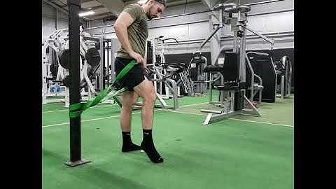 Banded Hamstring Floss