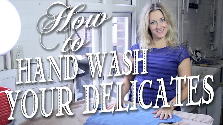 How To Wash Your Delicate Items Of Clothing By Hand - DayDayNews