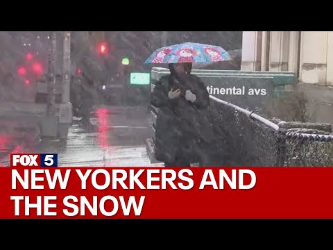 NYC snow: How are New Yorkers dealing with the storm?