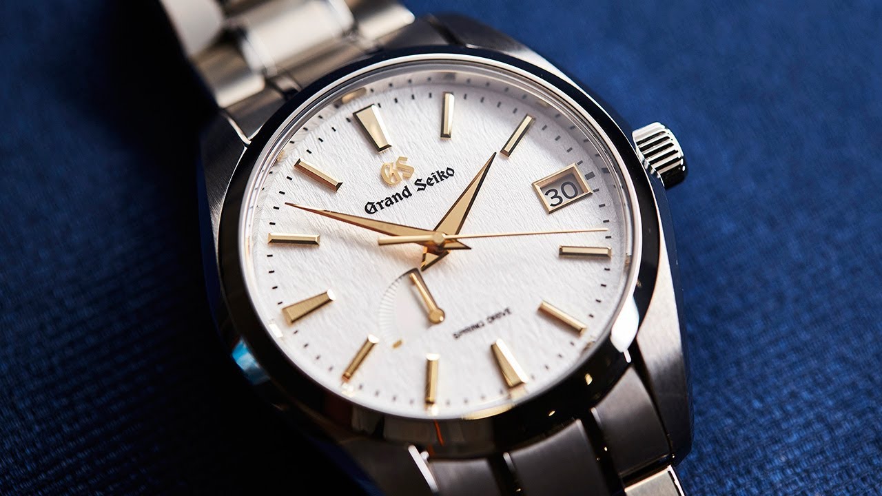 The Grand Seiko SBGP005 offers classic looks and stone cold killer accuracy  of +/- 10 seconds a year - YouTube